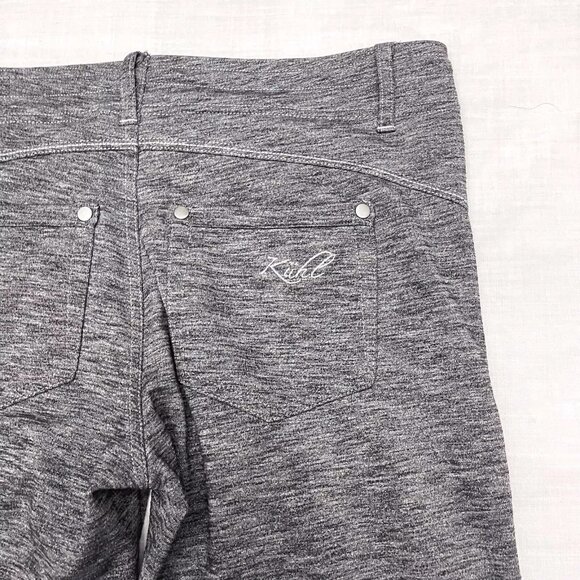 Kuhl Women’s Heather Gray Mova Stretch Capri Pants Size 4 - Picture 4 of 6